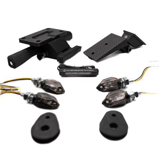 MT07 Kennzeichenhalter Set