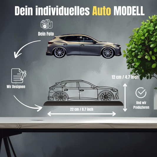 Personalisierte Auto Figur