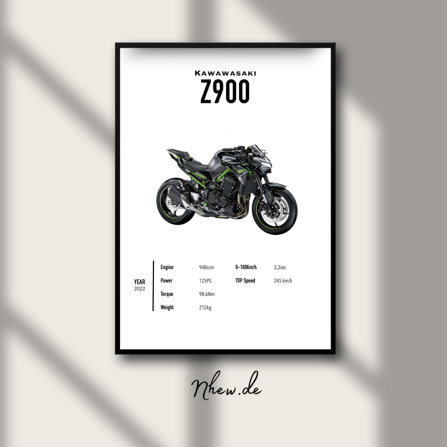 Kawasaki Z900 2022