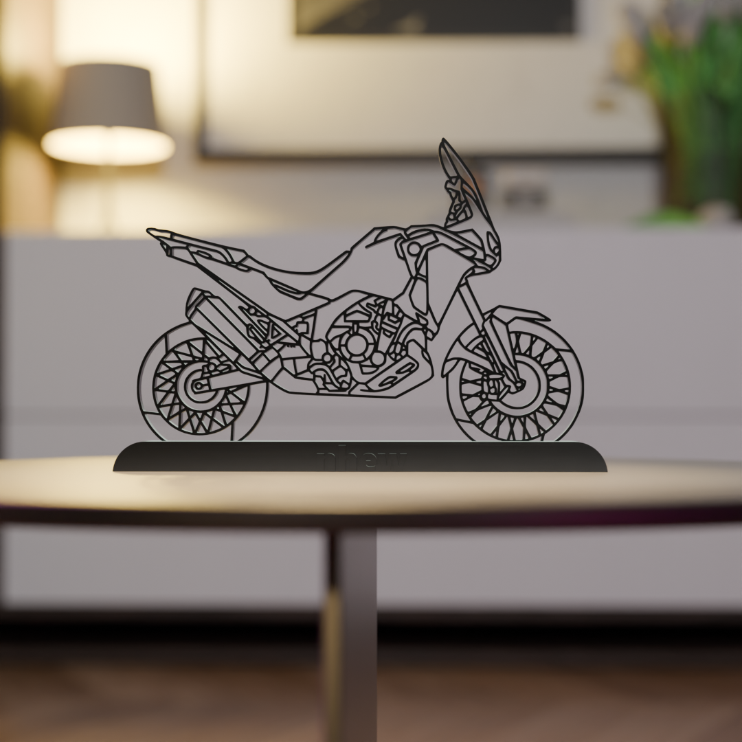 Honda Africa Twin 2022 Motorcycle Figure