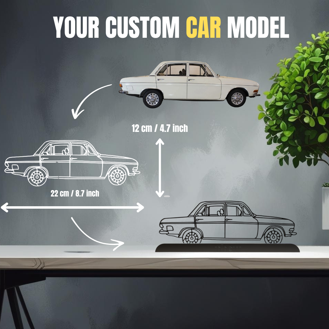 Personalized car figure