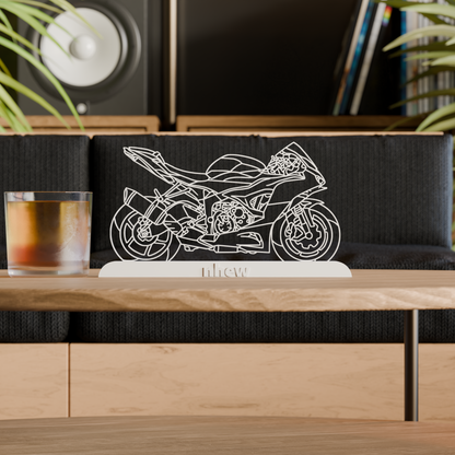 Kawasaki ZX6R 2019-2024 stl (Detailansicht)