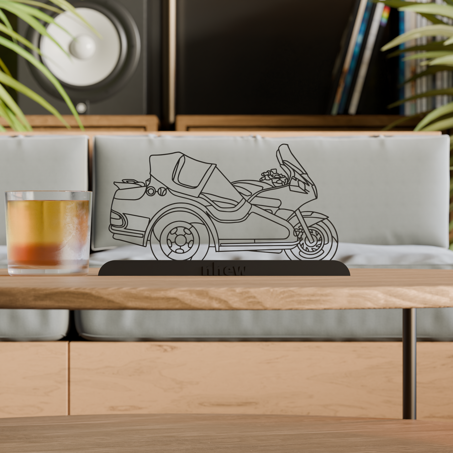 Honda Pan European EML Beiwagen 2002-2008 (Weiß)