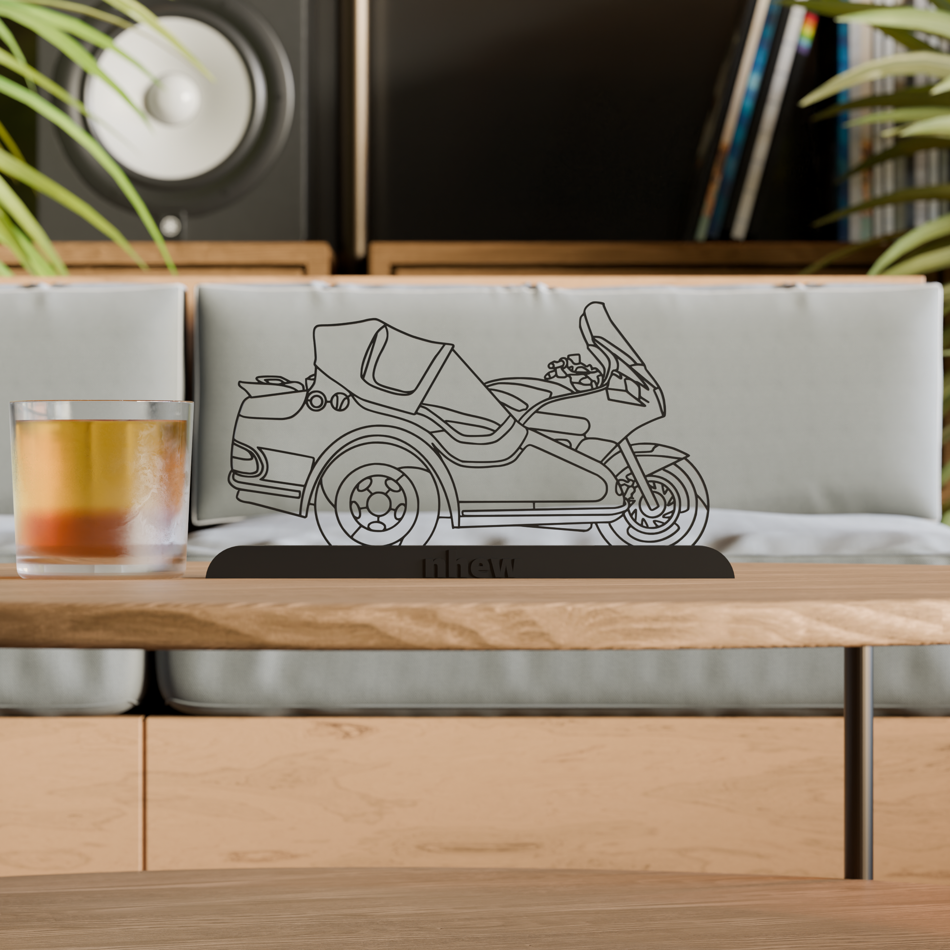 Honda Pan European EML Beiwagen 2002-2008 (Weiß)