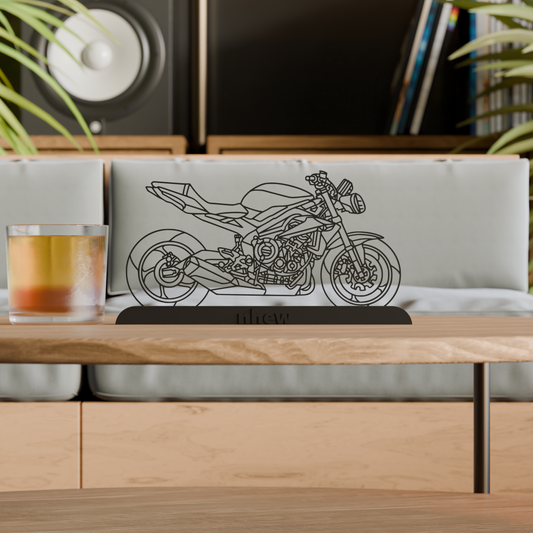 Triumph Street Triple 675 2013 2016 Rx (Weiß)