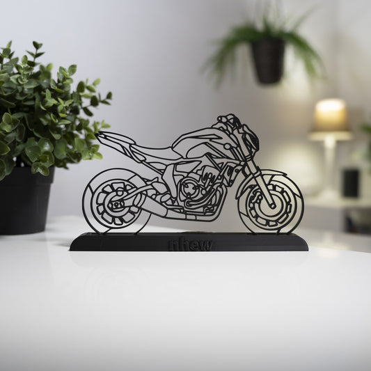 MT07 Motorrad Figur