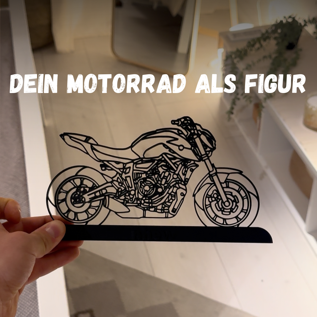 Personalized motorcycle figure